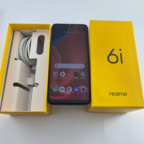 Смартфон Realme6i 128 GB Green USED **