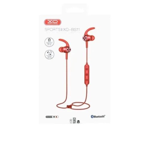 Навушники бездротові  XO BS11 red