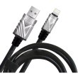 Кабель USB WUW X63 lightning 3m 2.4A black