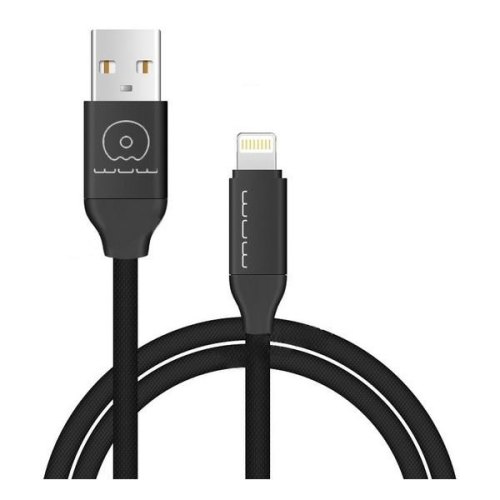 Кабель USB WUW X66 lightning 1m 2A black