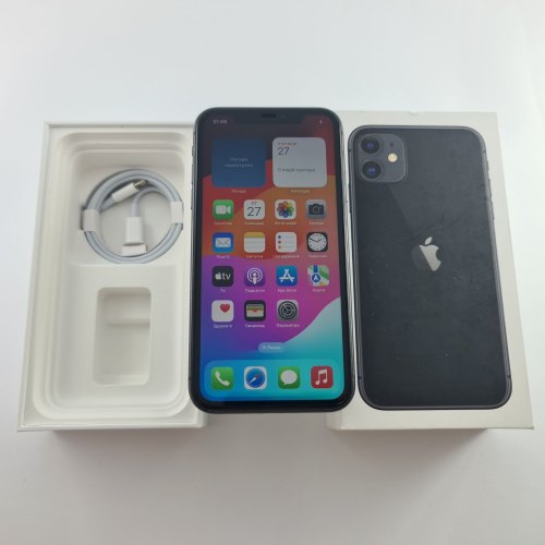 Смартфон iPhone 11 128GB Black, Model A2221 USED **