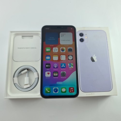 Смартфон iPhone 11 128GB Purple, Model A2221 USED **