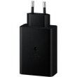 Мережевий зарядний пристрій Samsung EP-T6530NBEGEU 65W Power Adapter Trio Black