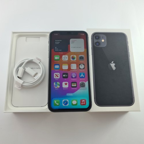 Смартфон iPhone 11 128GB Black, Model A2221 USED **