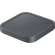 Бездротовий зарядний пристрій Samsung 15W Wireless Charger Pad EP-P2400BBEGEU Dark Gray