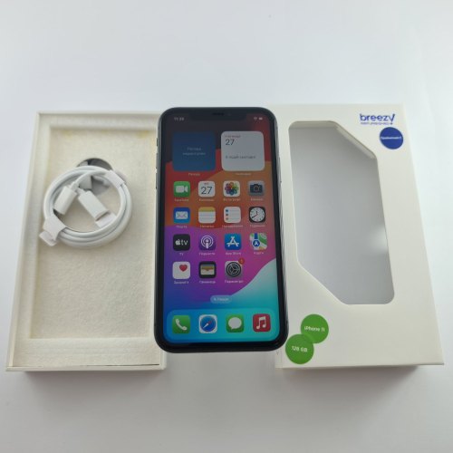 Смартфон iPhone 11 128GB Black, Model A2221 USED **