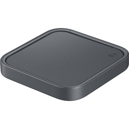Бездротовий зарядний пристрій Samsung 15W Wireless Charger Pad EP-P2400TBEGEU Dark Gray