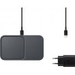 Бездротовий зарядний пристрій Samsung 15W Wireless Charger Duo EP-P5400BBEGEU Dark Gray