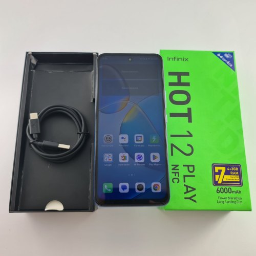 Смартфон INFINIX Hot 12 Play NFC 64 GB Horizon Blue USED **