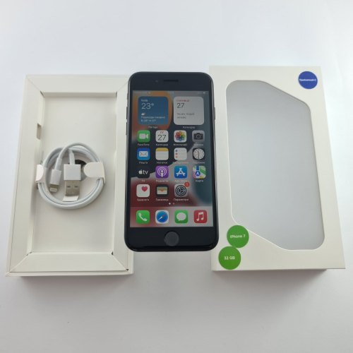 Смартфон iPhone 7 32GB Jet Black, model A1778 USED **