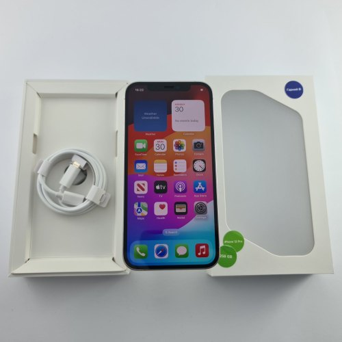 Смартфон iPhone 12 Pro 256GB Silver, Model A2407 USED **