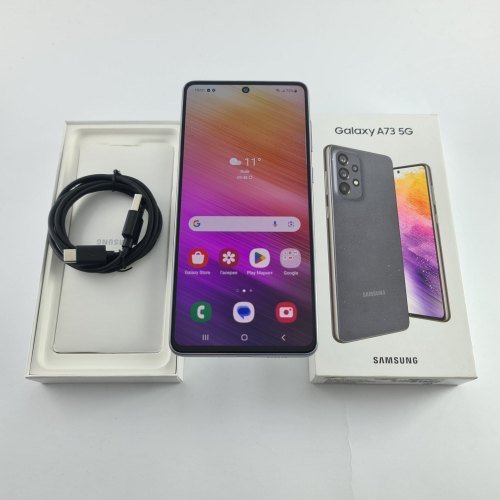Смартфон Samsung Galaxy A73 (A736B) 256Gb Gray (SM-A736BZAHSEK) USED **