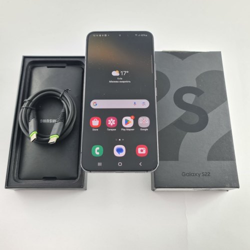 Смартфон Samsung Galaxy S22 (S901B) 128Gb Phantom Black (SM-S901BZKDSEK) USED **