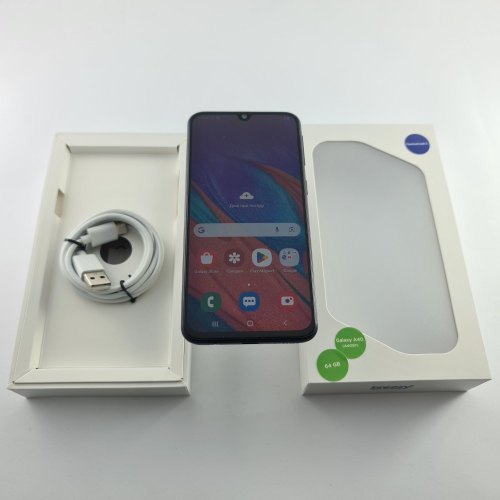 Смартфон Samsung Galaxy A40 (A405F) 64Gb Black (SM-A405FZKDSEK) USED **