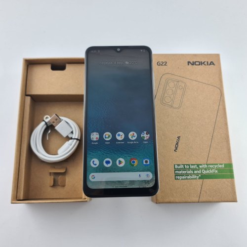 Смартфон Nokia G22 4/128Gb Lagoon Blue (TA-1528) USED **