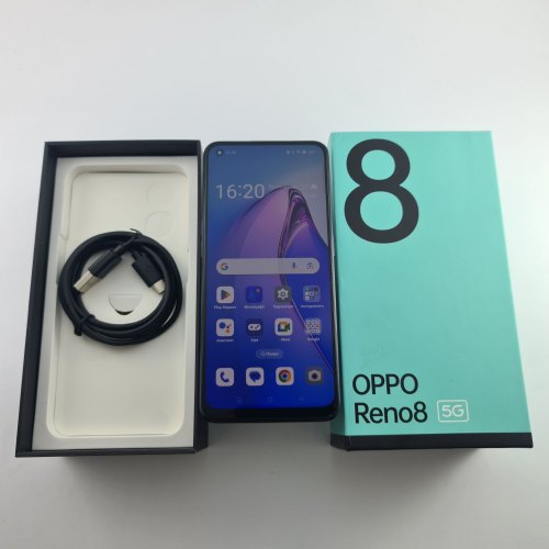 Смартфон OPPO Reno8 8/256Gb Shimmer Black USED **