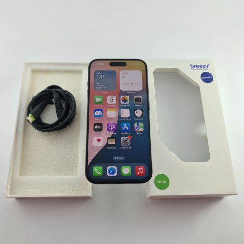Смартфон Apple iPhone 15 Pro 256 GB Blue Titanium USED **