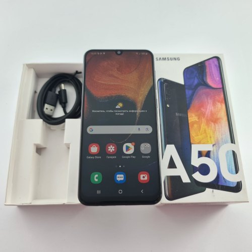 Смартфон Samsung Galaxy A50 64 GB Black USED **