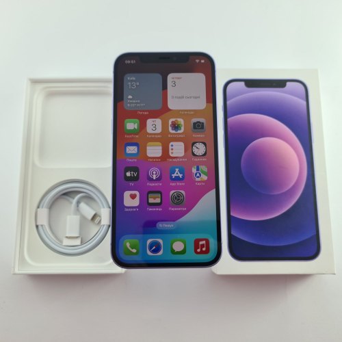 Смартфон Apple iPhone 12 128 GB Purple USED **