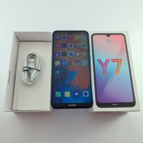 Смартфон Huawei Y7 2019 32 GB Aurora Blue USED **