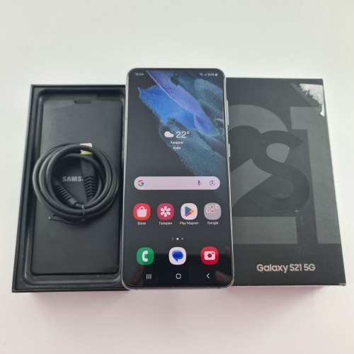 Смартфон Samsung Galaxy S21 128 GB Phantom Grey USED **