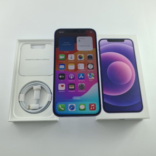 Смартфон Apple iPhone 12 128 GB Purple USED **