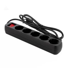 Мережевий фільтр-подовжувач ColorWay CW-PSEA52BK