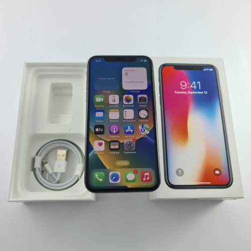 Смартфон Apple iPhone X 64 GB Space Gray USED **