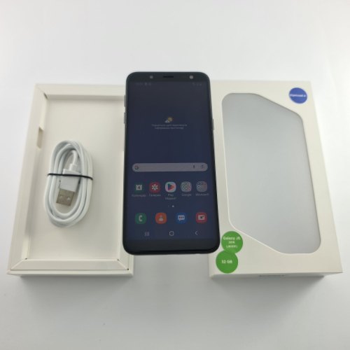 Смартфон Samsung Galaxy J6 2018 32 GB Black USED **