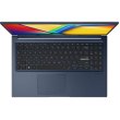 Ноутбук ASUS Vivobook 15 R1504ZA Blue (R1504ZA-BQ497) / 15,6/IPS/1920x1080/Intel Core i7-1255U/ОЗП: 16 ГБ/Intel Iris Xe Graphics/SSD: 512 ГБ/ОС: DOS