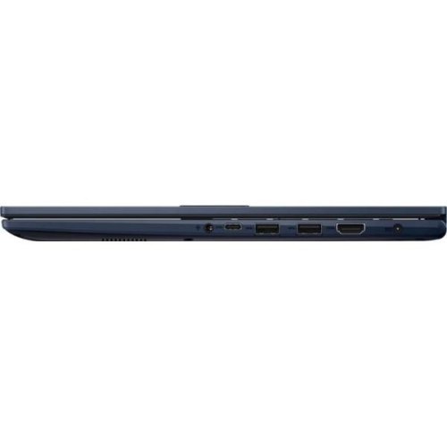 Ноутбук ASUS Vivobook 15 R1504ZA Blue (R1504ZA-BQ497) / 15,6/IPS/1920x1080/Intel Core i7-1255U/ОЗП: 16 ГБ/Intel Iris Xe Graphics/SSD: 512 ГБ/ОС: DOS