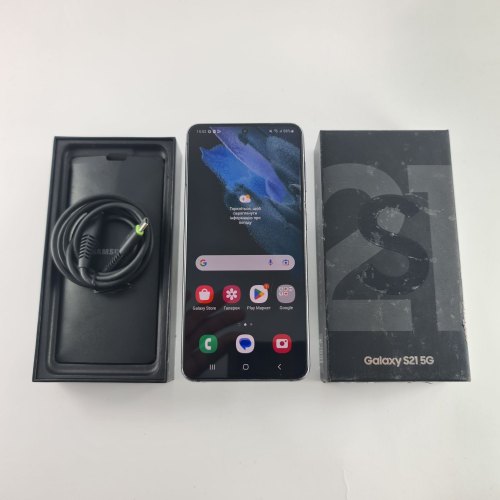 Смартфон Samsung Galaxy S21 128 GB Phantom Grey USED **