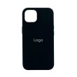 Накладка Silicone Case Full Size (AA) для iPhone 13, 18.Black