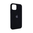 Накладка Silicone Case Full Size (AA) для iPhone 14, 18.Black