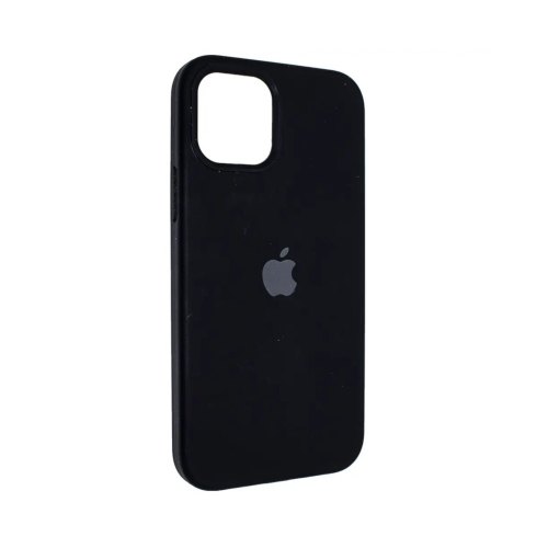 Накладка Silicone Case Full Size (AA) для iPhone 14, 18.Black