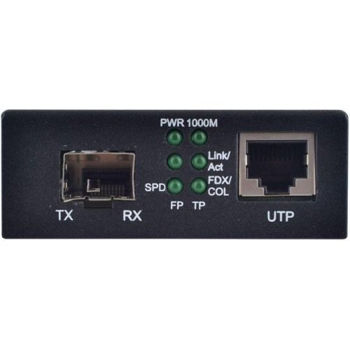 Медиаконвертер FoxGate 10/100/1000Base-T RJ45 to 1000Base-SX/LX SFP slot (EC-SFP1000-FE/GE-LFP)