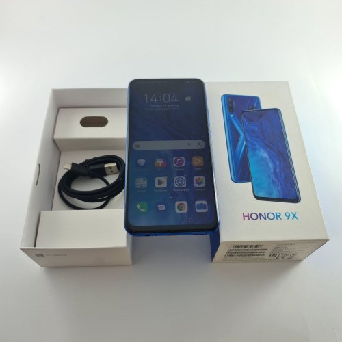 Смартфон Honor 9X 2019 4/128Gb Sapphire Blue (STK-LX1) USED **