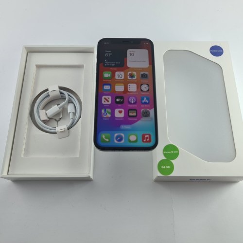 Смартфон iPhone 12 mini 64GB Black, Model A2399 USED **