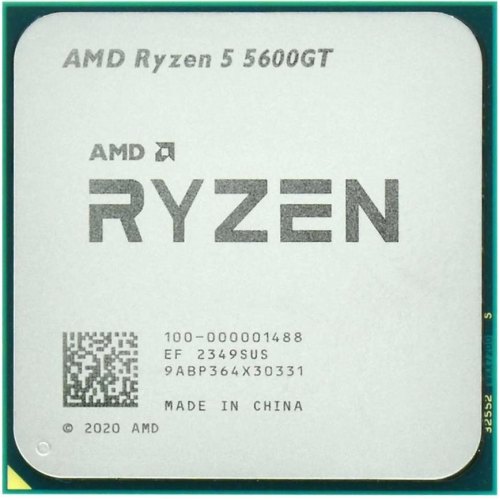 Процесор AMD Ryzen 5 5600GT (6C/12T, 3.6-4.6GHz,16MB,65W,AM4, Wraith Stealth) BOX (100-100001488BOX)