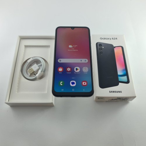 Смартфон Samsung Galaxy A24 (A245F) 128Gb Black (SM-A245FZKVSEK) USED **