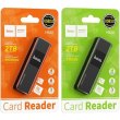 Картрідер Hoco HB20 Mindful 2-in-1 USB3.0 Black (735218)