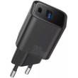 Мережевий зарядний пристрій Proove Silicone Power Plus 20W (Type-C + USB) (black)