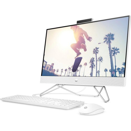 Моноблок 23.8 HP 24-cb1000ua AiO i3-1215U/16Gb/SSD512Gb/WiFi/Cam/K&M/DOS/Starry White