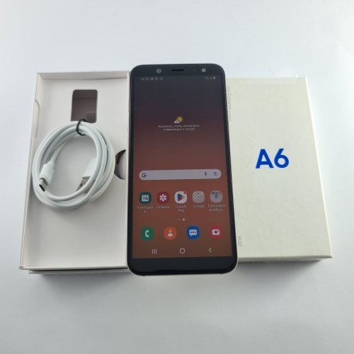 Смартфон Samsung Galaxy A6 2018 32 GB Gold USED **