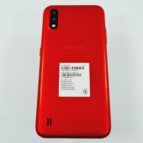 Смартфон Samsung Galaxy A01 16 GB Red USED **