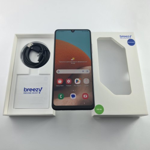 Смартфон Samsung Galaxy A32 128 GB Black USED **