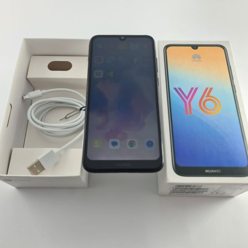 Смартфон Huawei Y6 2019 2/32Gb Midnight Black (MRD-LX1F) USED **