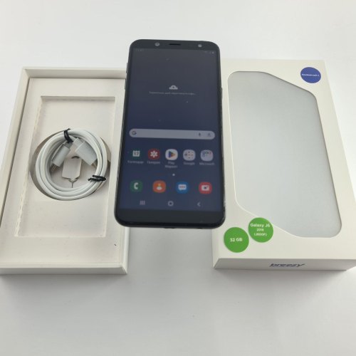 Смартфон Samsung Galaxy J6 2018 (J600F) 32Gb Black (SM-J600FZKDSEK) USED **