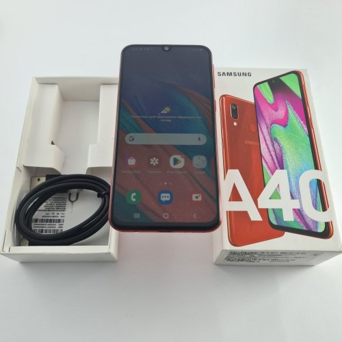 Смартфон Samsung Galaxy A40 (A405F) 64Gb Red (SM-A405FZRDSEK) USED **