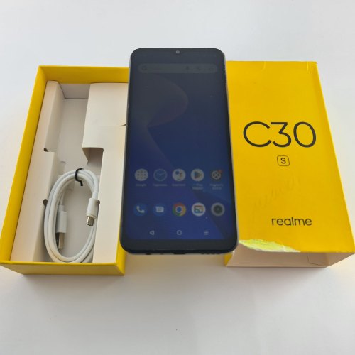 Смартфон Smartphone REALME C30s 2 GB/32 GB Stripe Black USED **